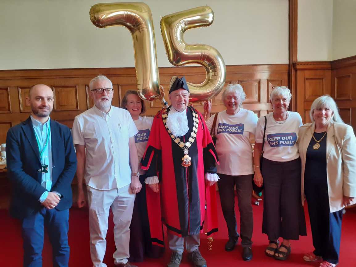 Islington celebrates NHS at&nbsp;75