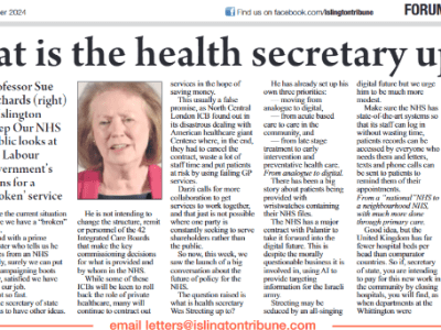 IKONP reacts to the health secretary’s plan